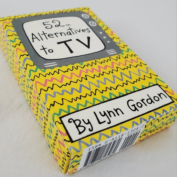 Chronicle Books Games Vintage 52 Alternatives To Tv By Lynn Gordon
